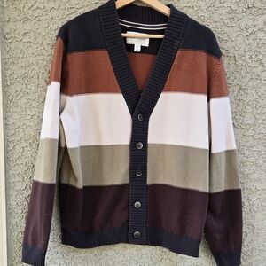 Sun + Stone V Neck Cardigan Sweater